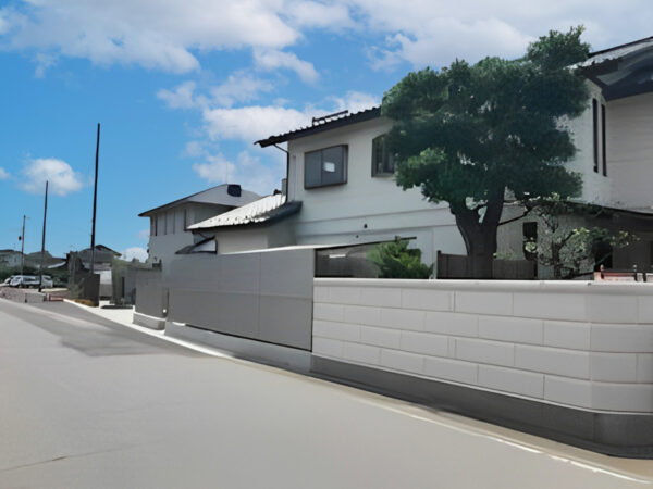 栃木市 Ｋ様 フェンス工事事例