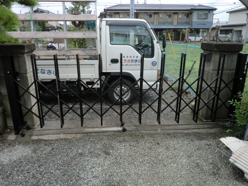 栃木市 O様 門扉工事事例