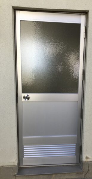 栃木市 S様 アルミドア入れ替え