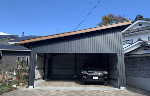 一般ユーザー様 ガレージ設置工事