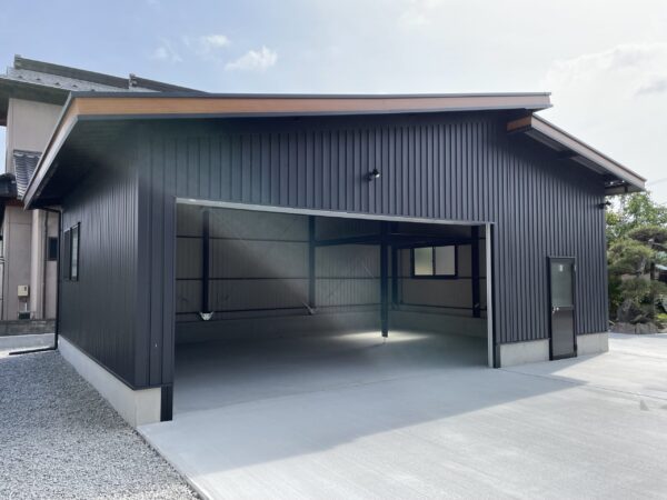 企業様 ガレージ設置工事