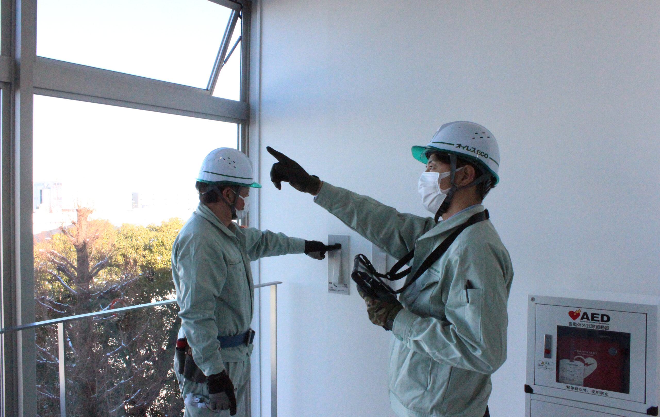 排煙オペレーターの新設